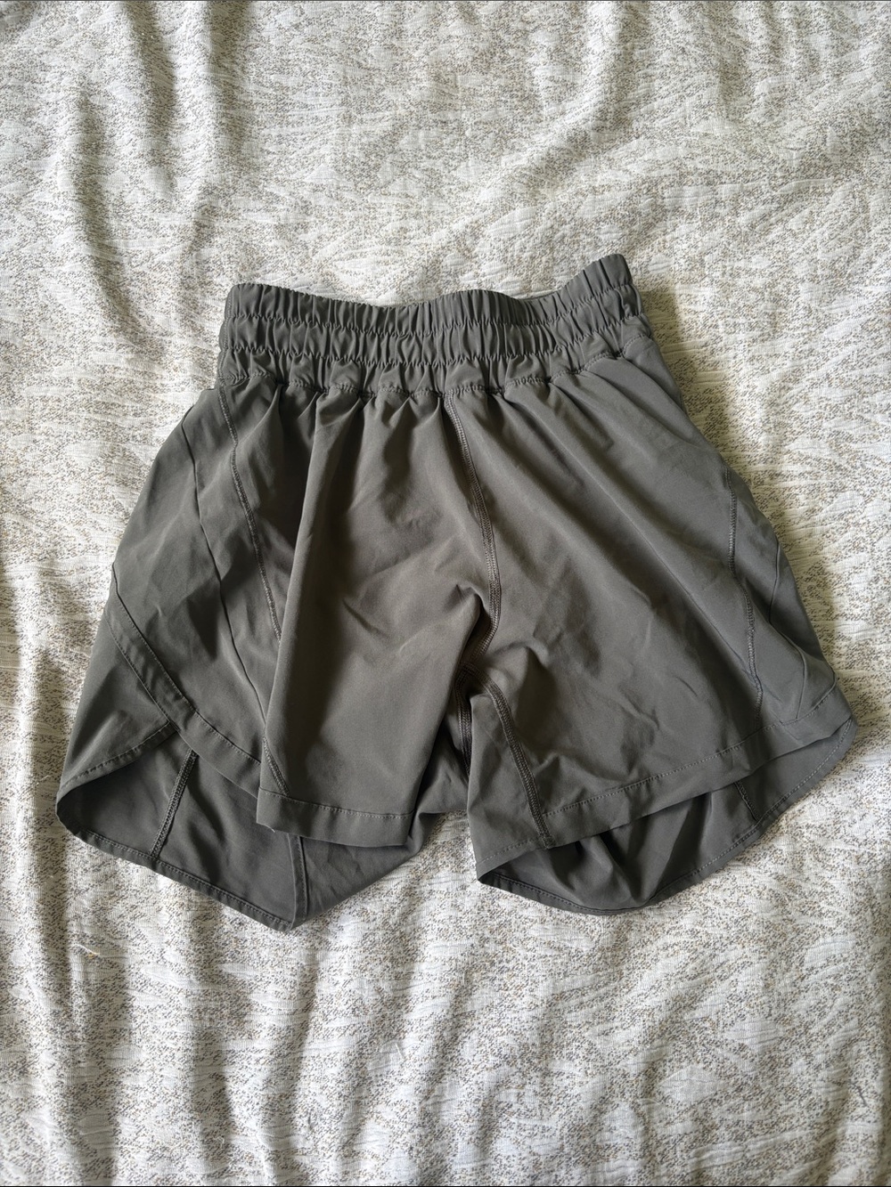 lululemon athletica Olive Green Run/Workout Shorts